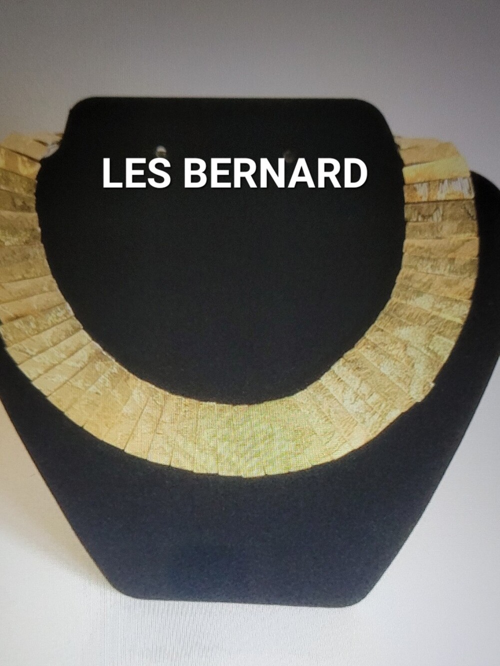 Les BERNARD Gold Cleopatra Necklace
